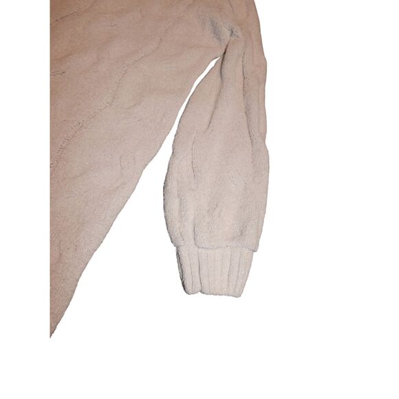 CAT & JACK girls medium 7/8 light pastel pink plush soft mock neck sweater tunic - Picture 6 of 11